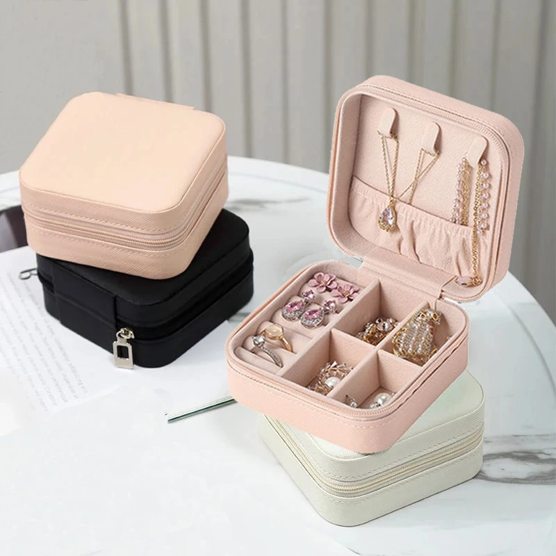 Portable PU Leather Jewelry Box Portable PU Leather Jewelry Box